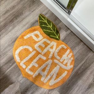 Urban Outfitters Peachy Clean bath mat